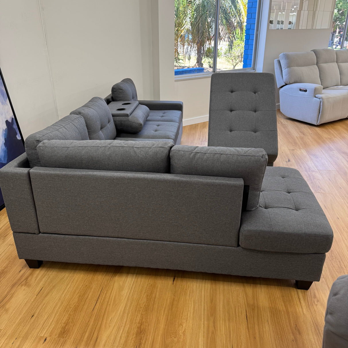 VERA 4 Seater Chaise Lounge