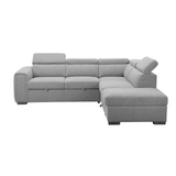 ODELIA Sofa Bed Lounge - Grey