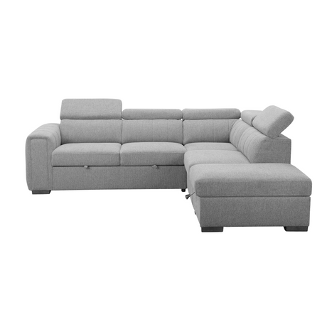 ODELIA Sofa Bed Lounge - Grey