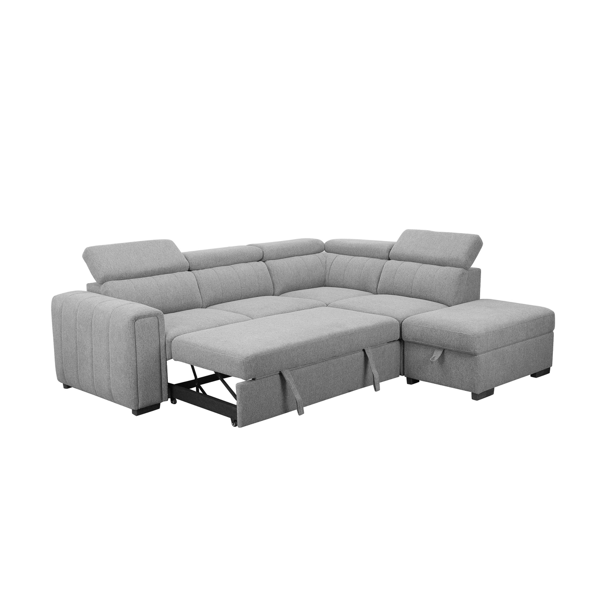 ODELIA Sofa Bed Lounge - Grey